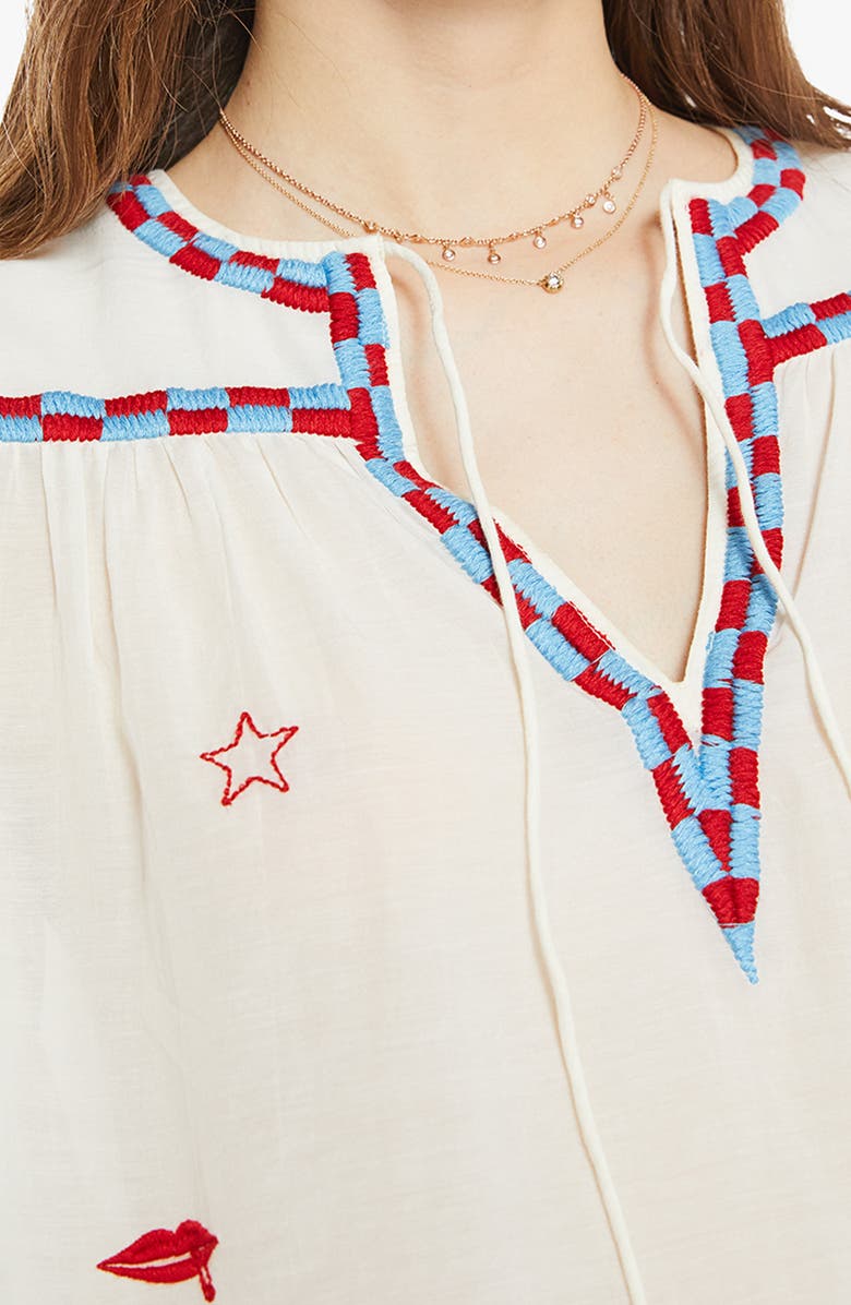 MOTHER The Breeze Yoke Top, Alternate, color, 