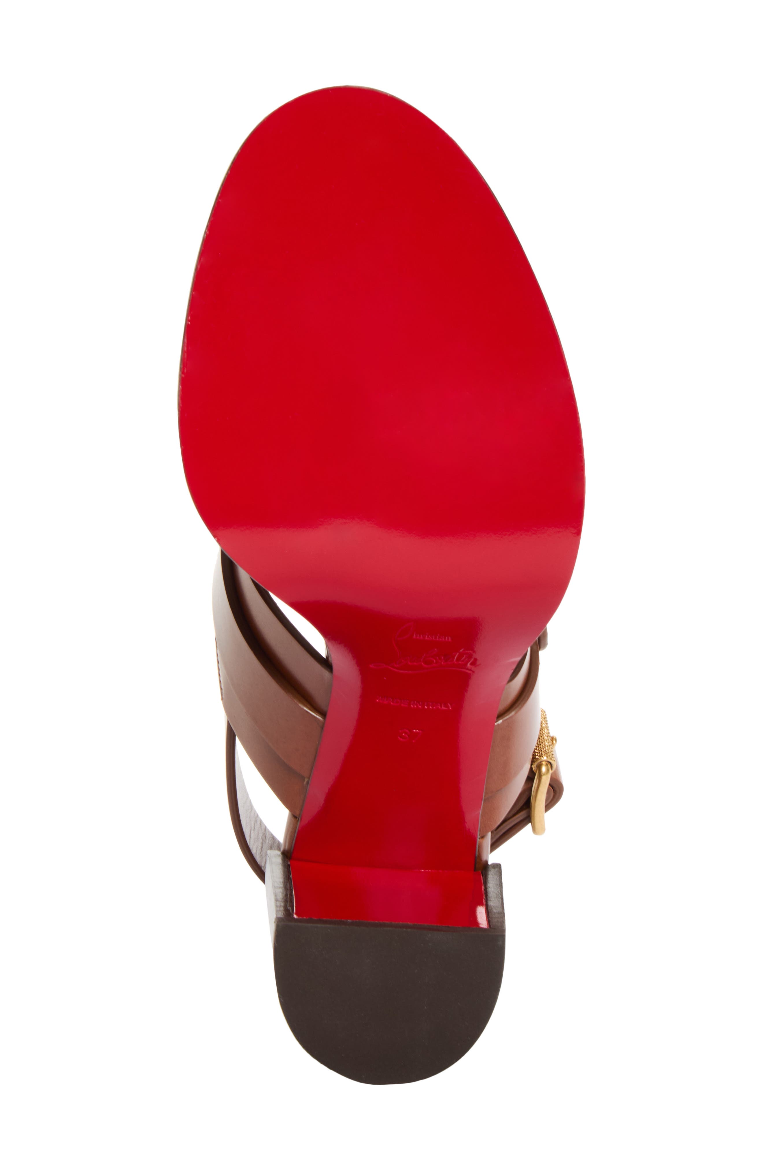 In Roma Block Heel Sandal, Alternate, color, 7249 DK CARMINE/CARM/BROWN