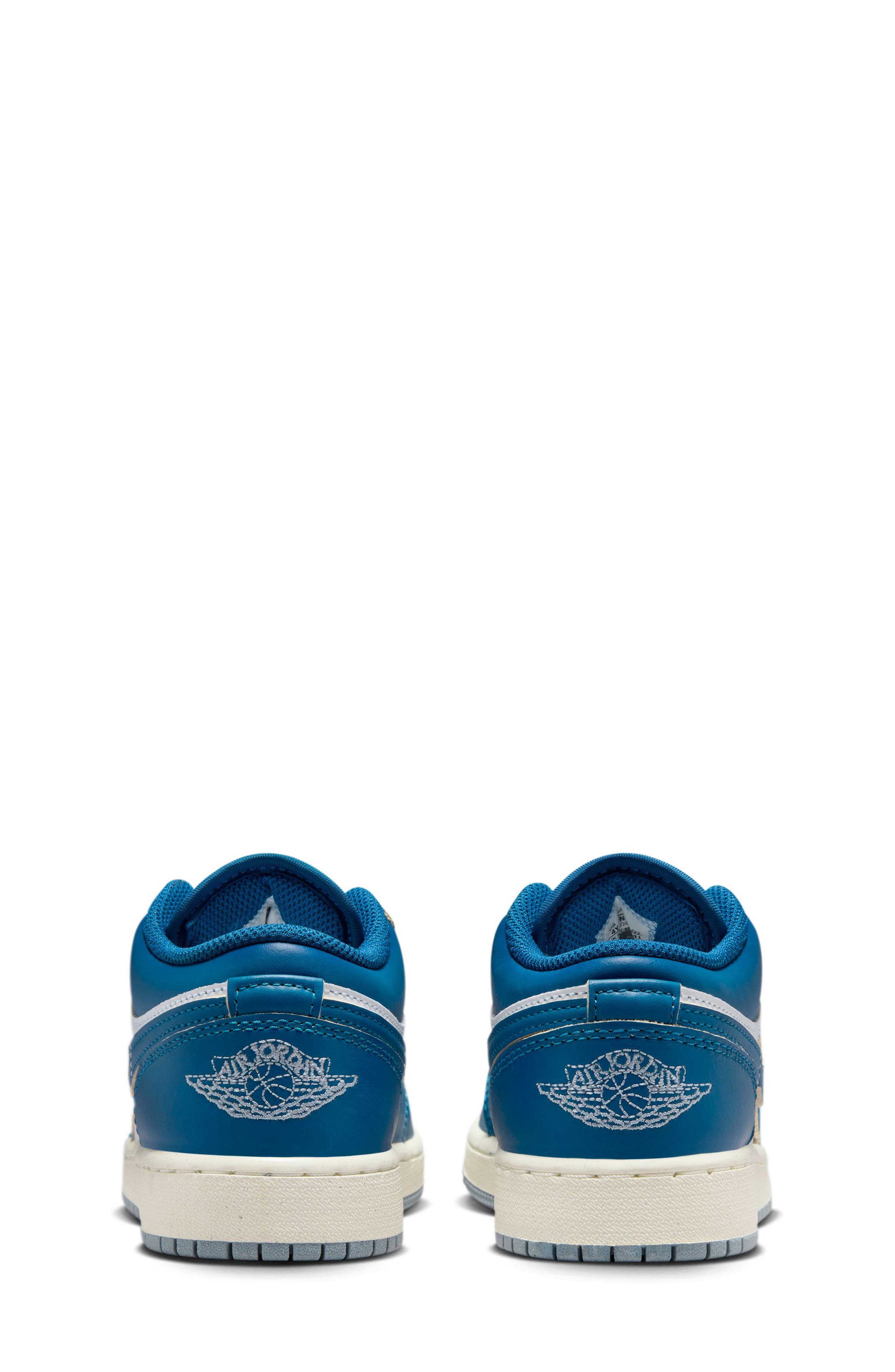 Jordan Air Jordan 1 Low Sneaker, Alternate, color, White/Industrial Blue