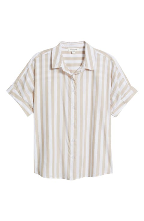 Chase Cotton & Modal Button-Up Shirt