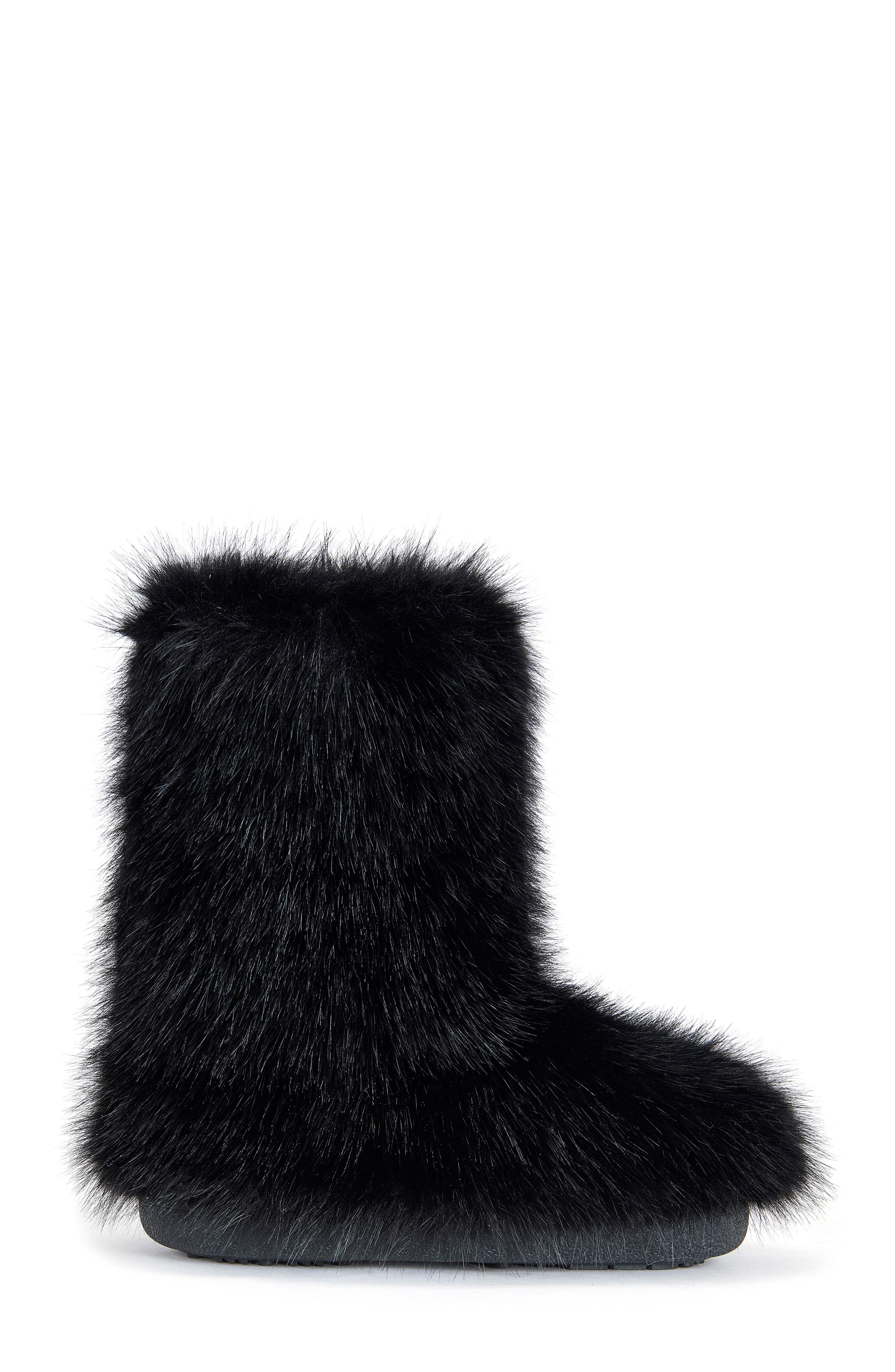 AZALEA WANG Dipa Faux Fur Bootie, Alternate, color, 