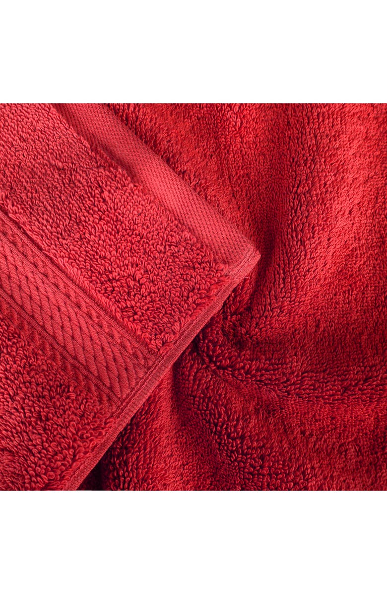 Superior Egyptian Cotton 9-Piece Towel Set, Alternate, color, Red