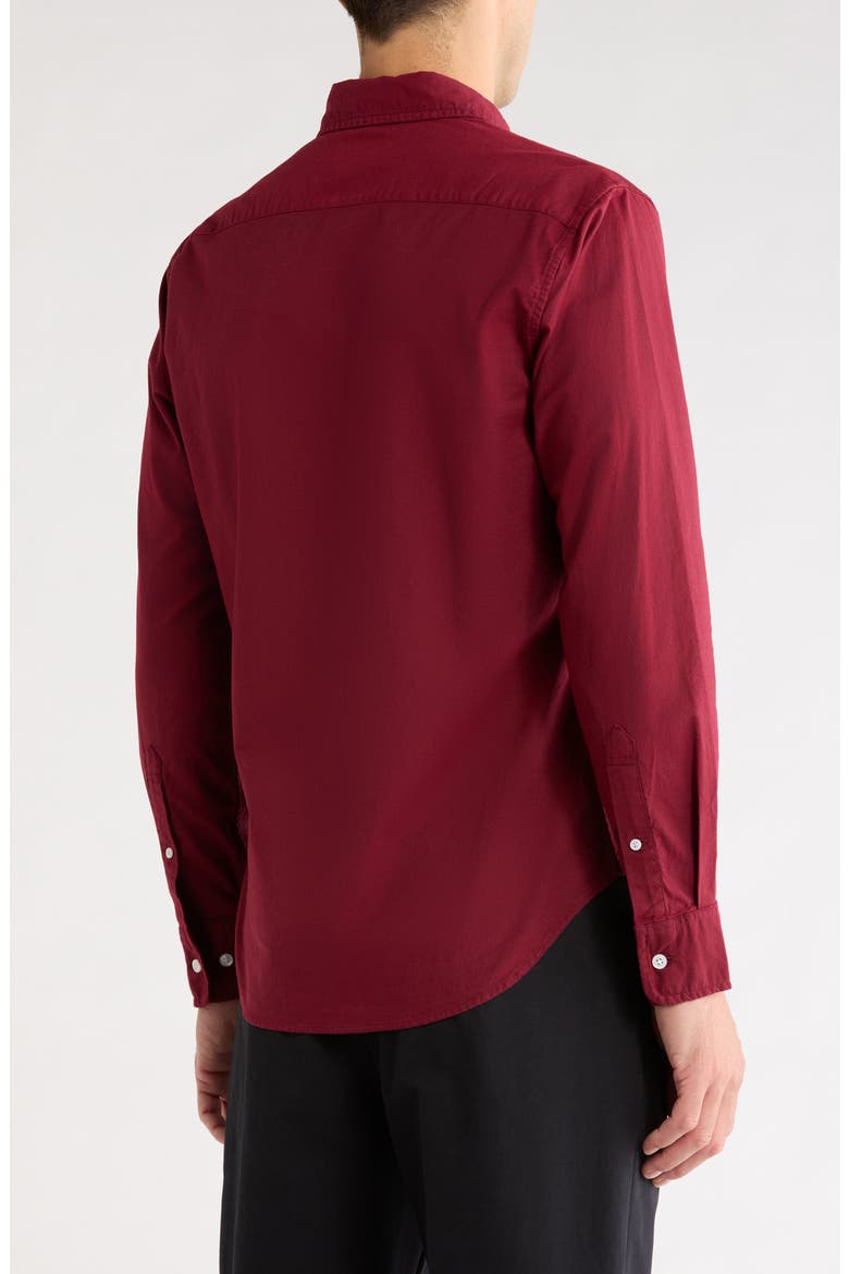 Oxford Slim Fit Stretch Cotton Button-Down Shirt, Alternate, color, SOLID OXFORD C116