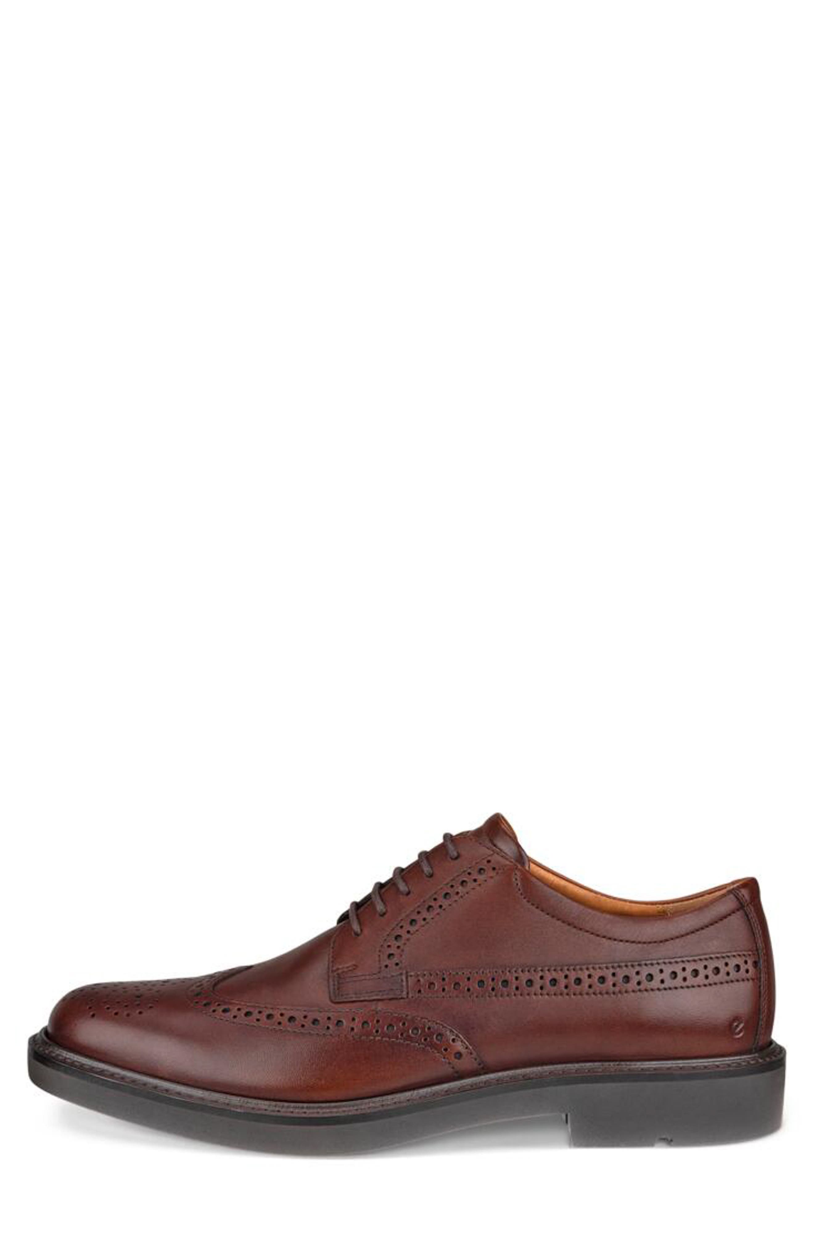 Metropole London Wingtip Oxford, Alternate, color, COGNAC