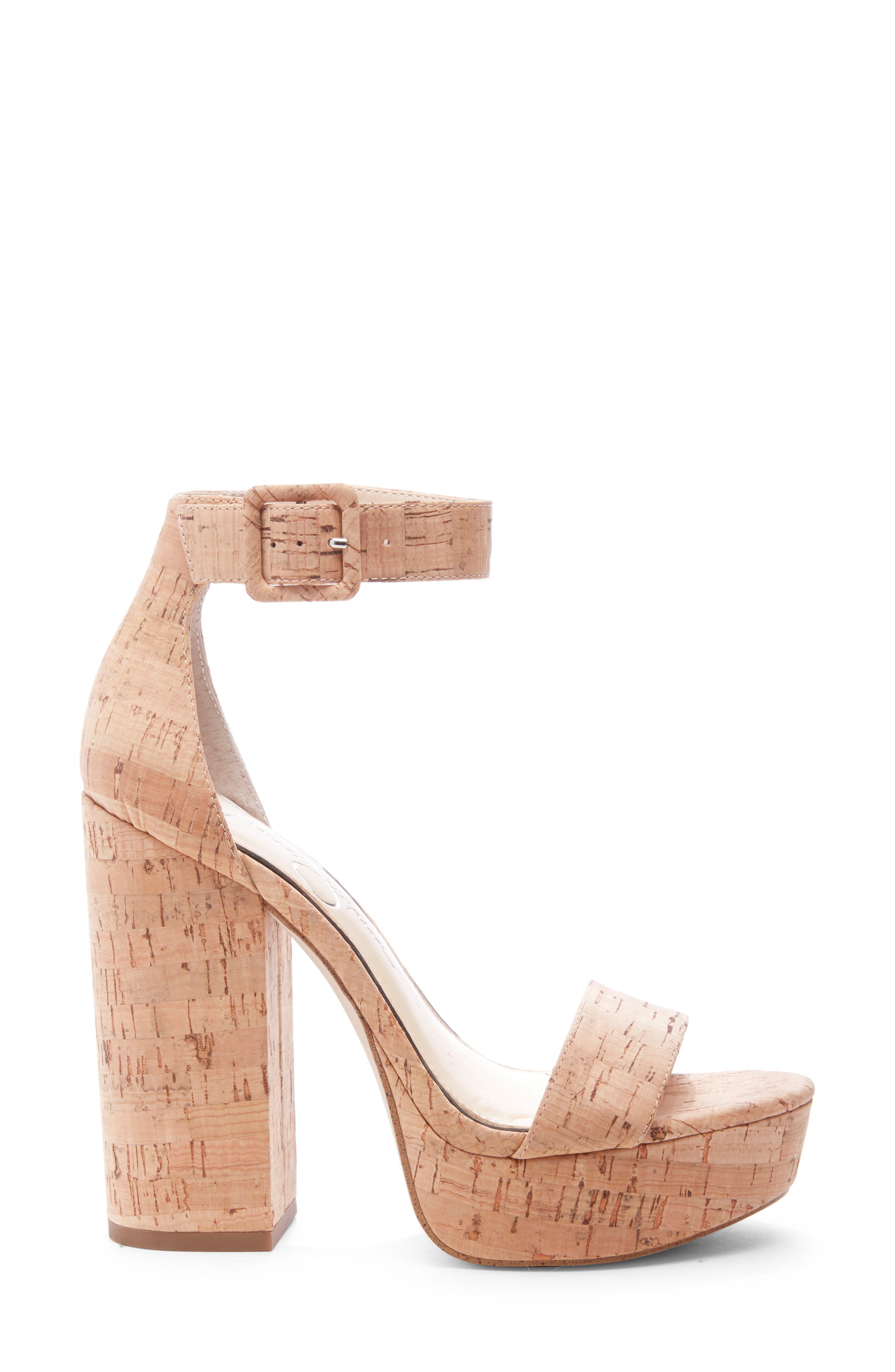 Caiya Block Heel Sandal, Alternate, color, NATURAL CORK