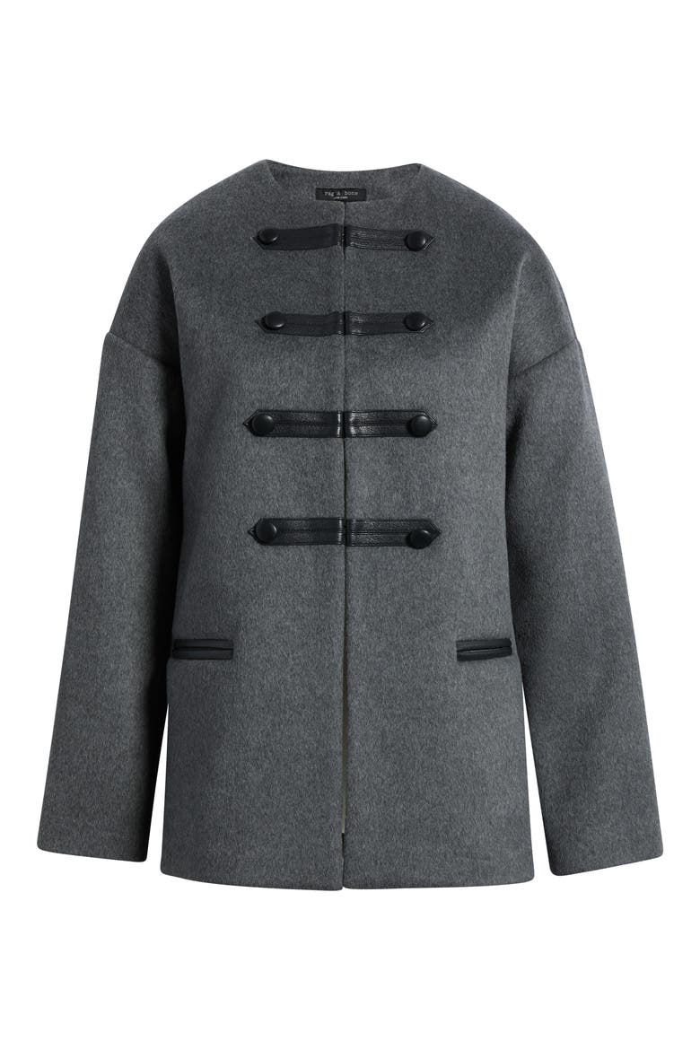 Stefan Regalia Coat, Main, color, LIGHT GREY