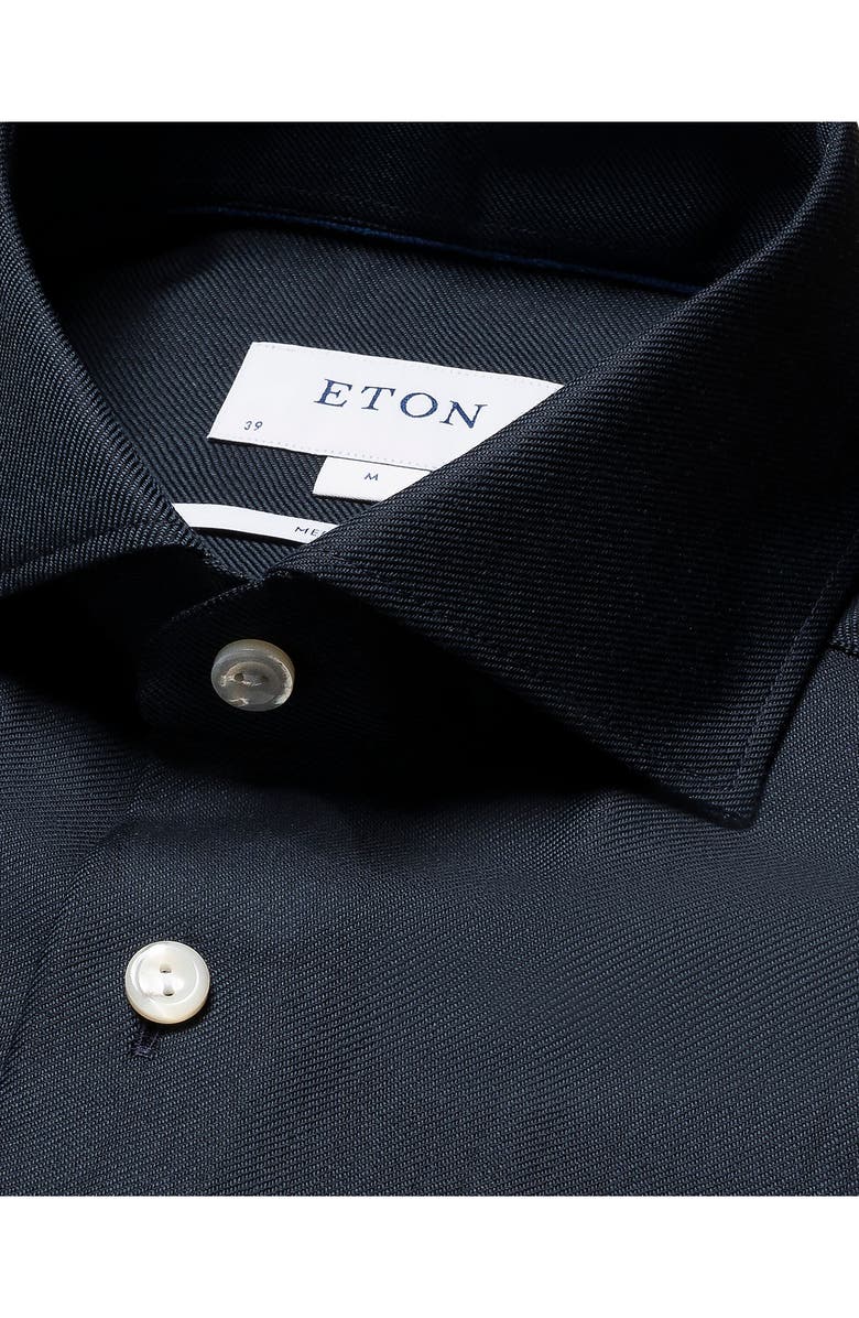 Eton Slim Fit Merino Wool Dress Shirt, Alternate, color, 