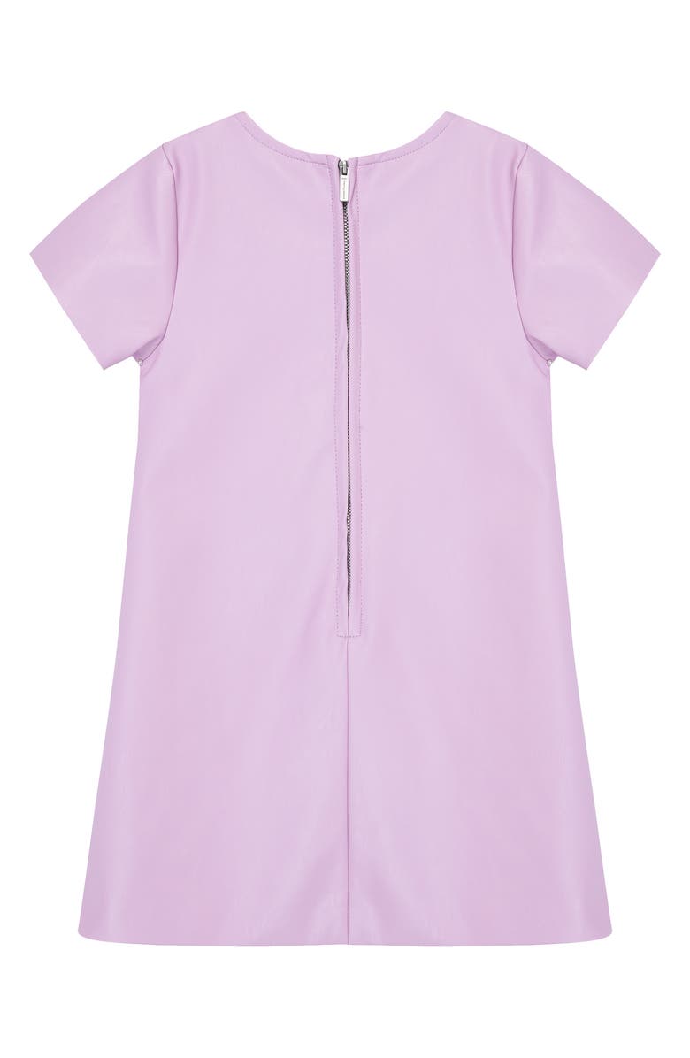 Habitual Kids Kids' Faux Leather T-Shirt Dress, Alternate, color, 