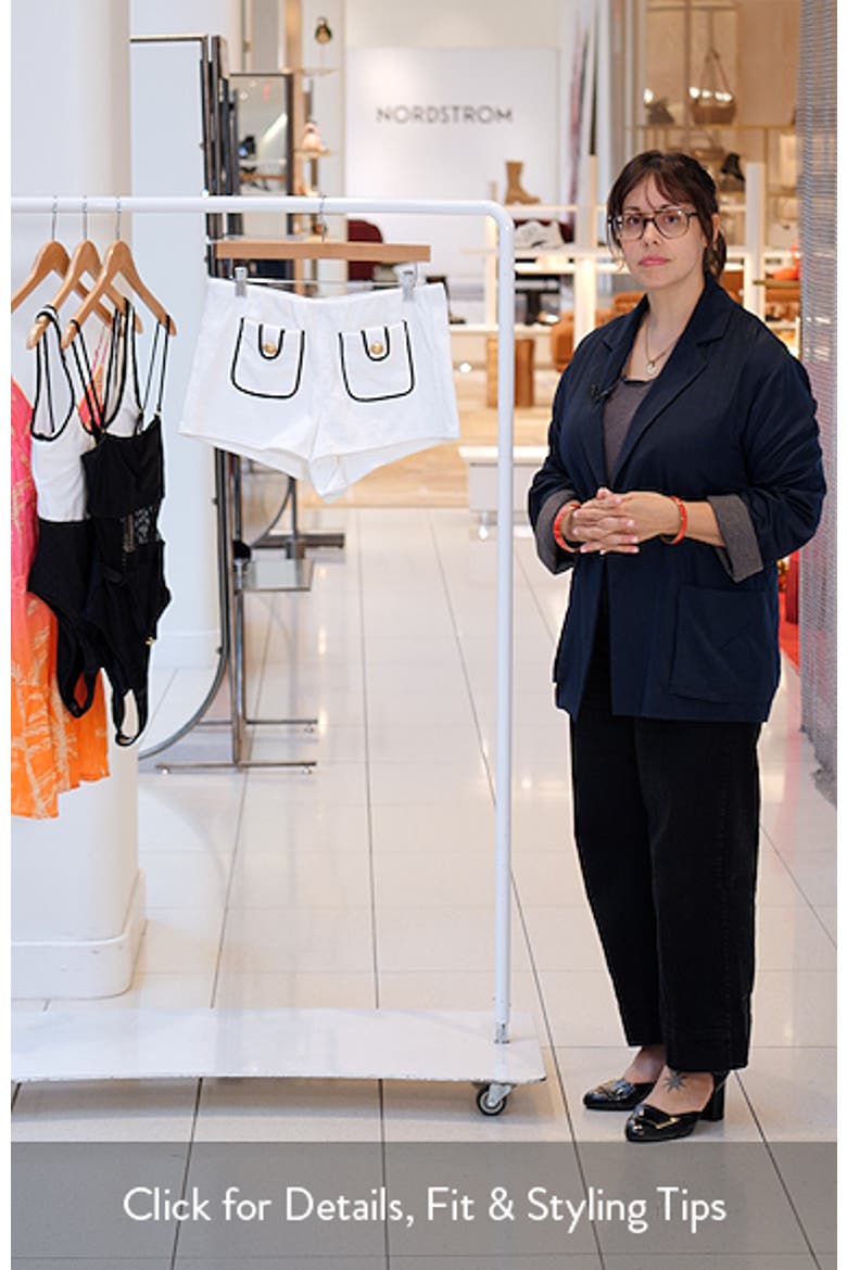 Fine Line Amiya Cotton Cover-Up Shorts video