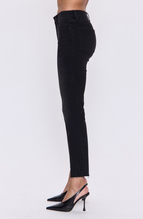 Pistola Lennon Raw Hem High Waist Crop Bootcut Jeans