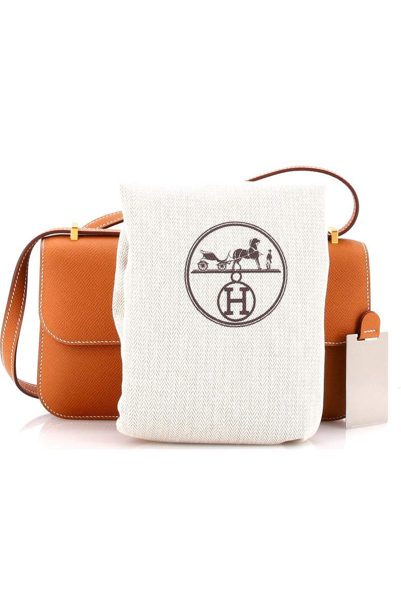 Pre-Owned Hermes Constance Elan NM Bag Epsom 25, Alternate, color, Gold