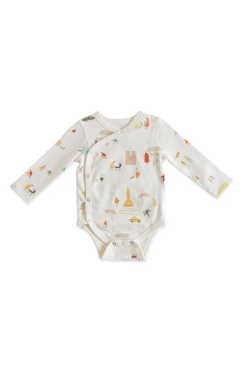 Explore the World Organic Cotton Wrap Bodysuit (Baby)