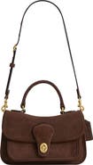 COACH Metropolitan 24 Suede Leather Bag