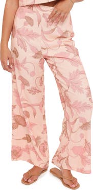 Petal & Pup Brayden Print Wide Leg Pants