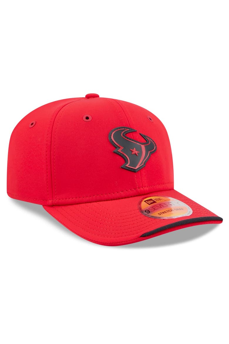 Men's New Era Red Houston Texans 2026 Sideline 9SEVENTY Adjustable Hat, Alternate, color, Red