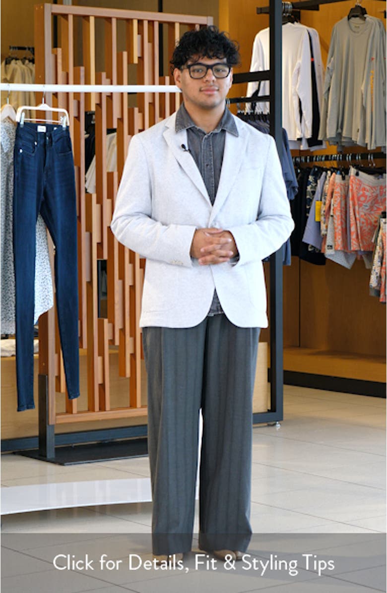 Hanry Cotton Blend Sport Coat, sales video thumbnail