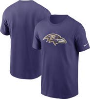 Nike Men's Nike Purple Baltimore Ravens Primary Logo T-Shirt