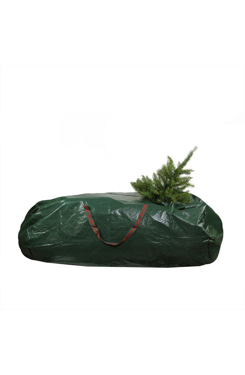 Northlight 56" Green and Red Artificial Christmas Tree Storage Bag, Main, color, 