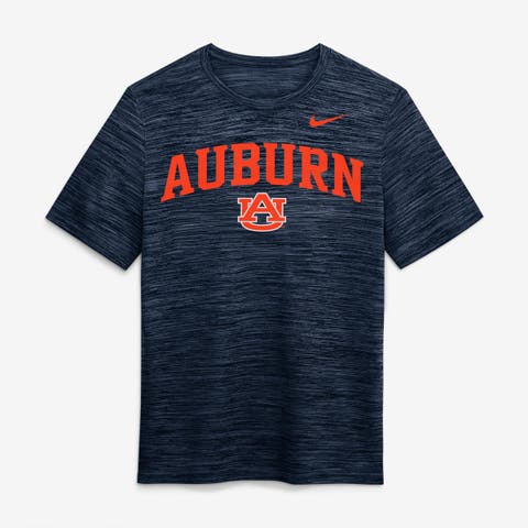 Men's Nike  Navy Auburn Tigers Primetime Arch Logo Velocity Dri-FIT T-Shirt