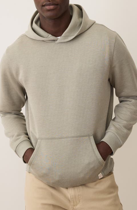 Corbet Vertical Quilted Pullover Hoodie