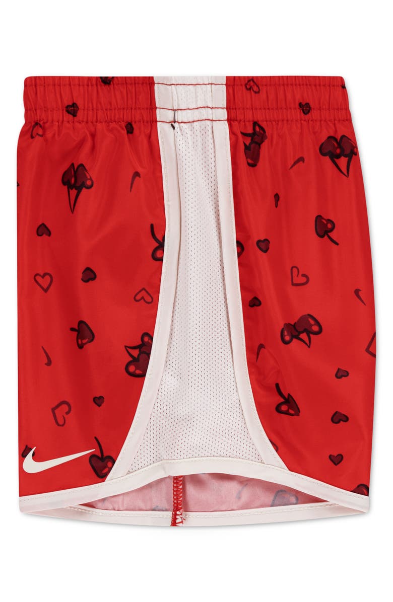 Nike Kids' Swoosh Logo Graphic T-Shirt & Shorts Set, Alternate, color, University Red