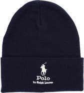 Polo Ralph Lauren Cotton Polo Pony Beanie