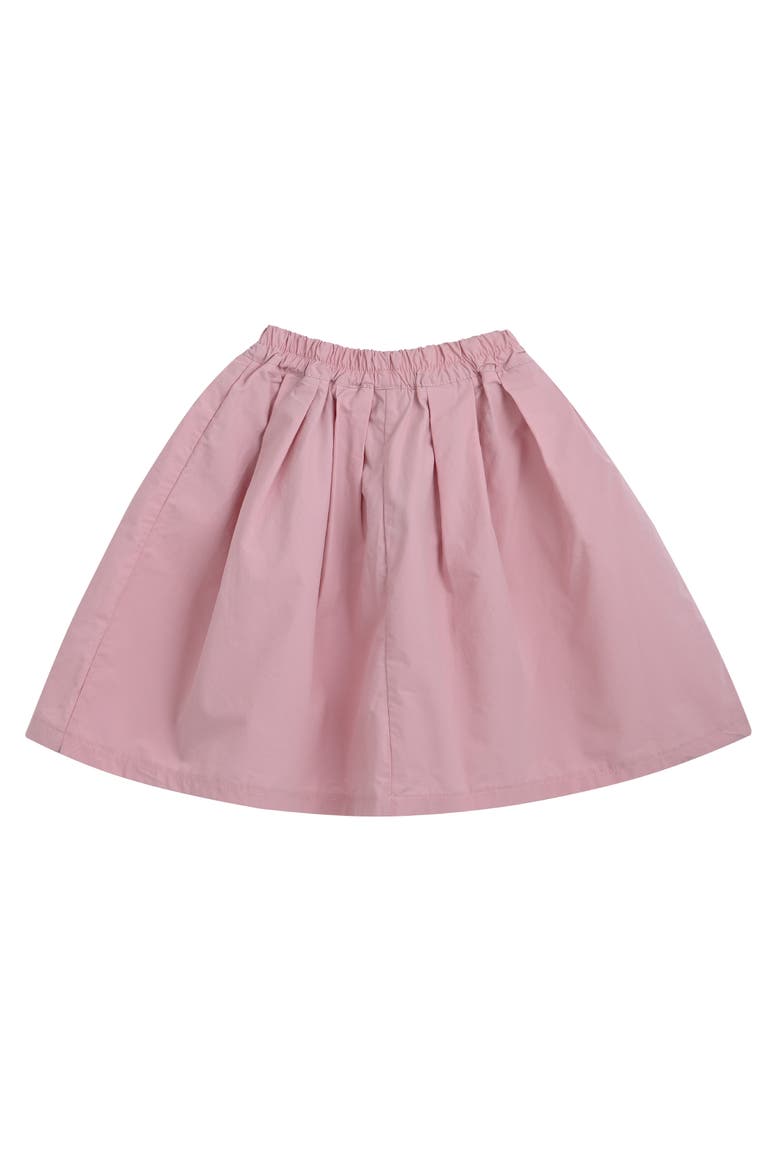Skirt with Ruffle Strips, Alternate, color, Pink