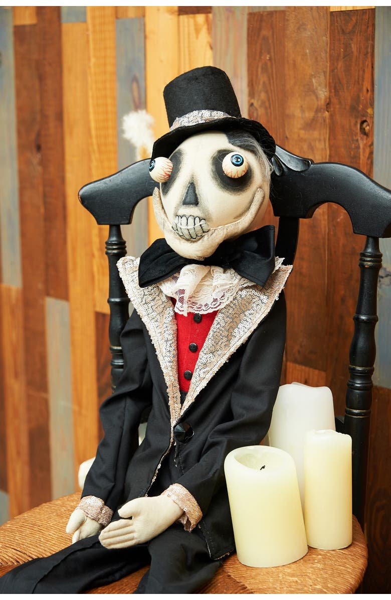 Gallerie II Bates Halloween Figure, Alternate, color, Black