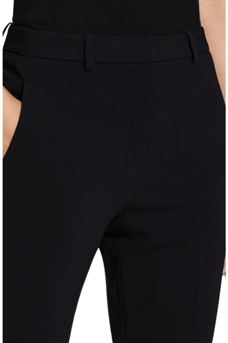 Slim Fit Flare Trousers, Alternate, color, BLACK