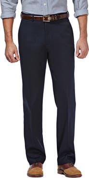 HAGGAR Haggar Premium No Iron Khaki Classic Fit Pant