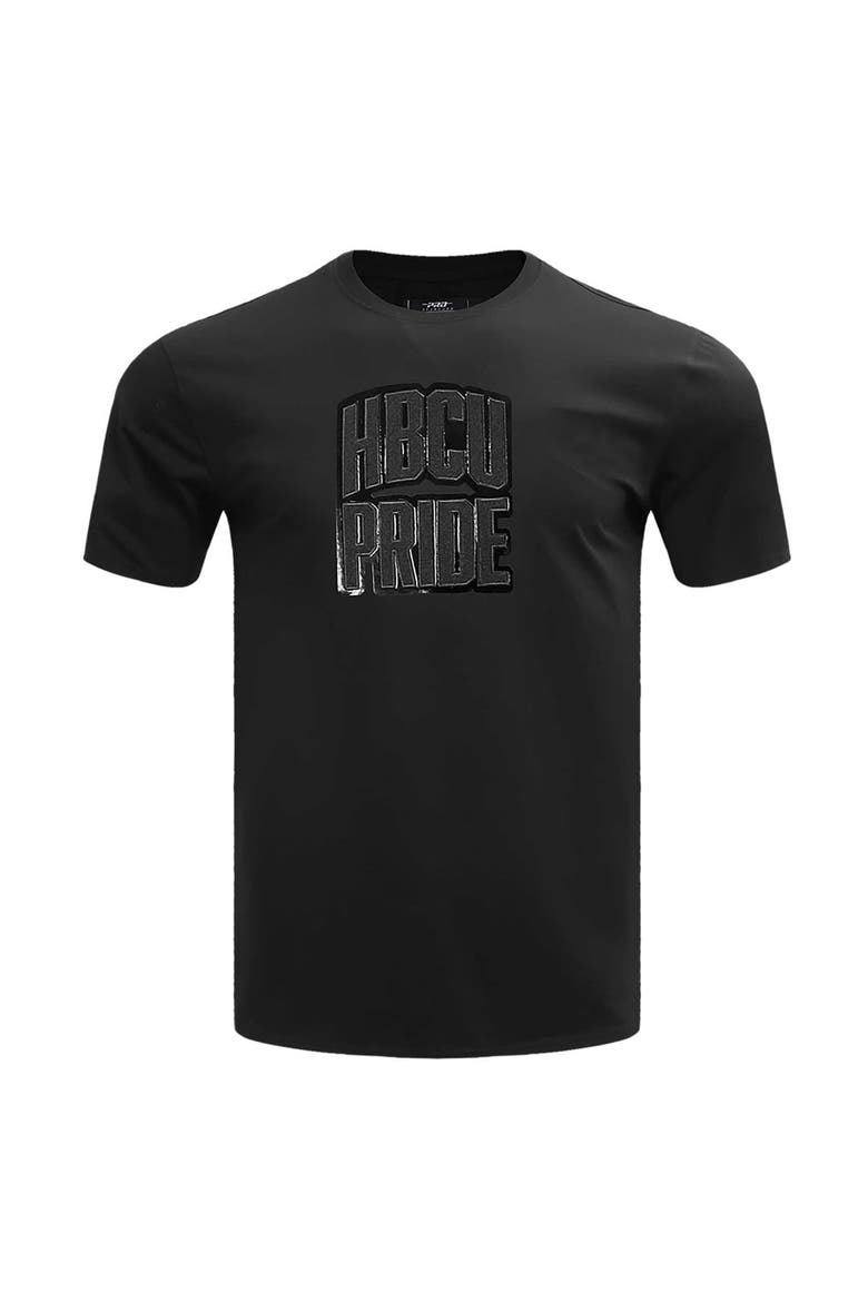 Men's Pro Standard Black HBCU Triple Black T-Shirt, Alternate, color, Black