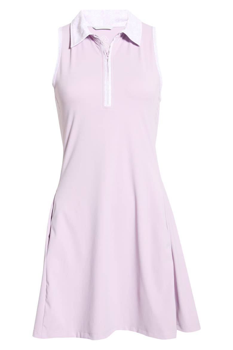 Millie Polo Dress & Shorts Set, Main, color, LAVENDER FROST
