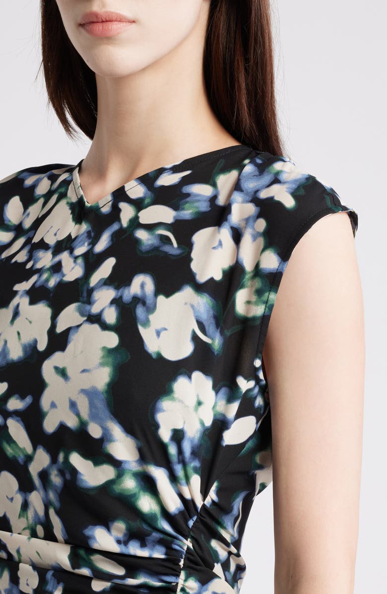 Luxely Blurred Floral Maxi Dress, Alternate, color, 