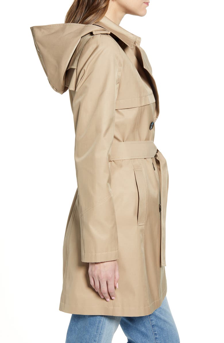 Halogen<sup>®</sup> Hooded Trench Coat, Alternate, color, 