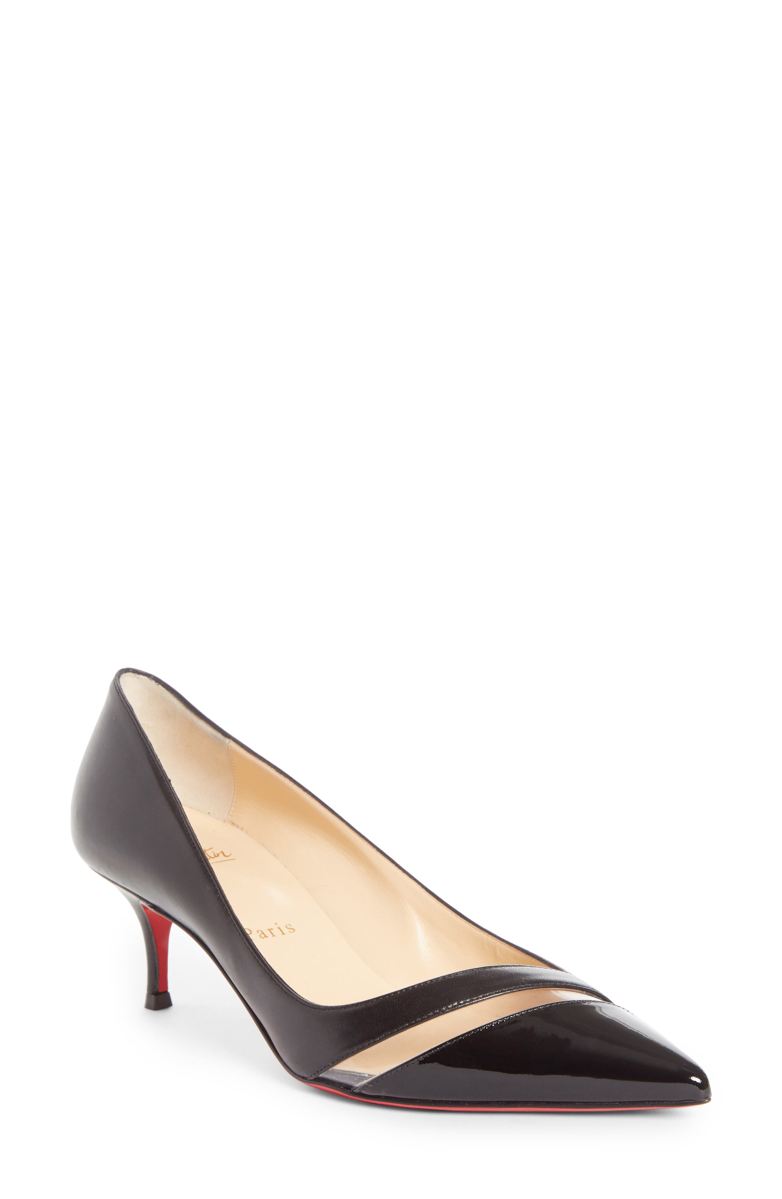 17th Floor Pointy Toe Pump, Main, color, BLACK