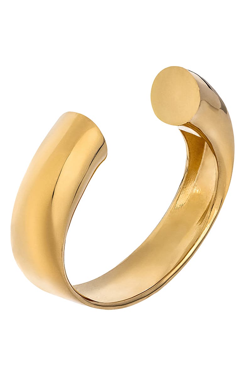 CHRISTINA CARUSO Torus Cuff Bracelet, Main, color, 14K Gold