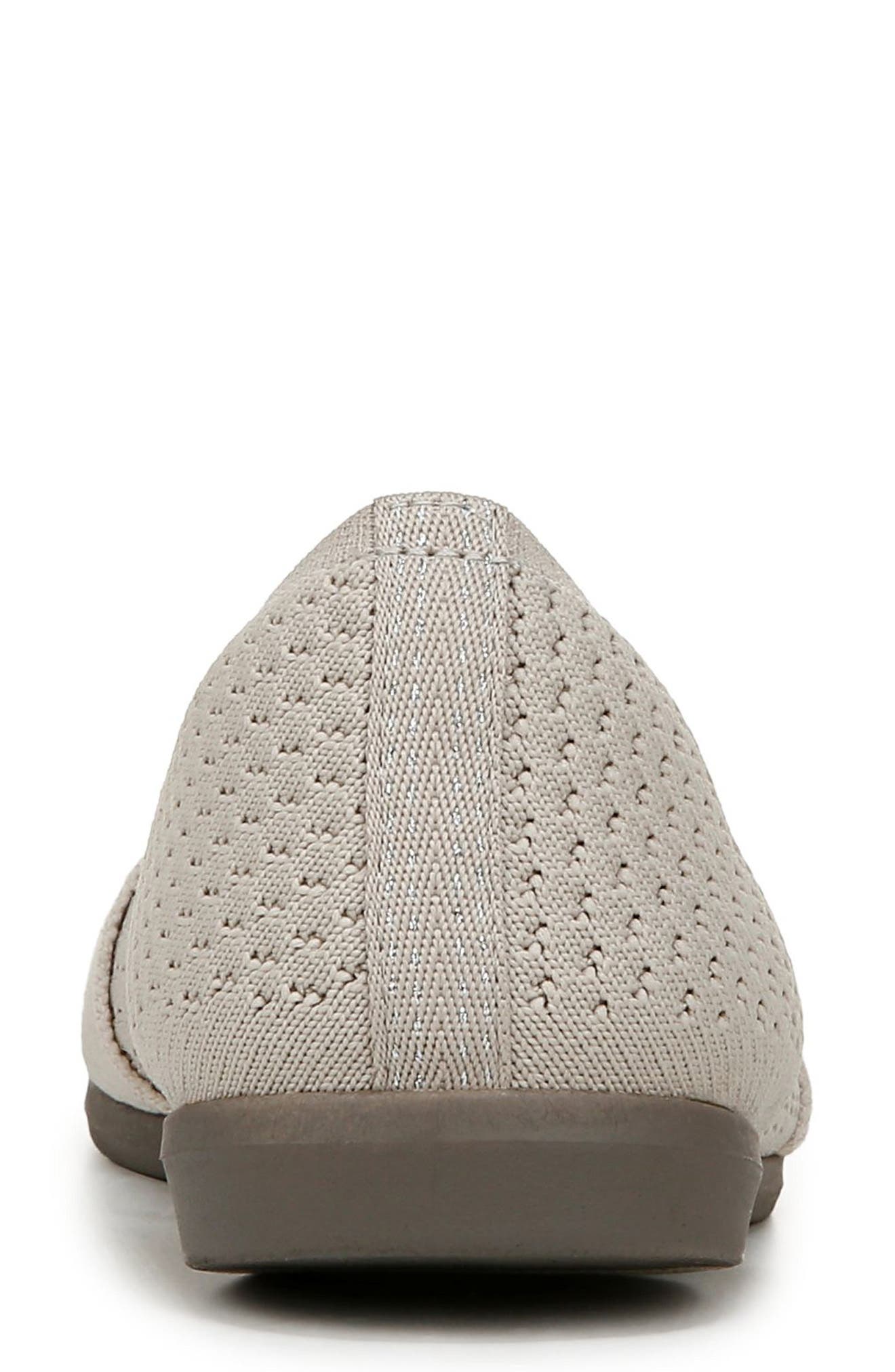 LifeStride Kissed Knit Ballet Flat, Alternate, color, Beige
