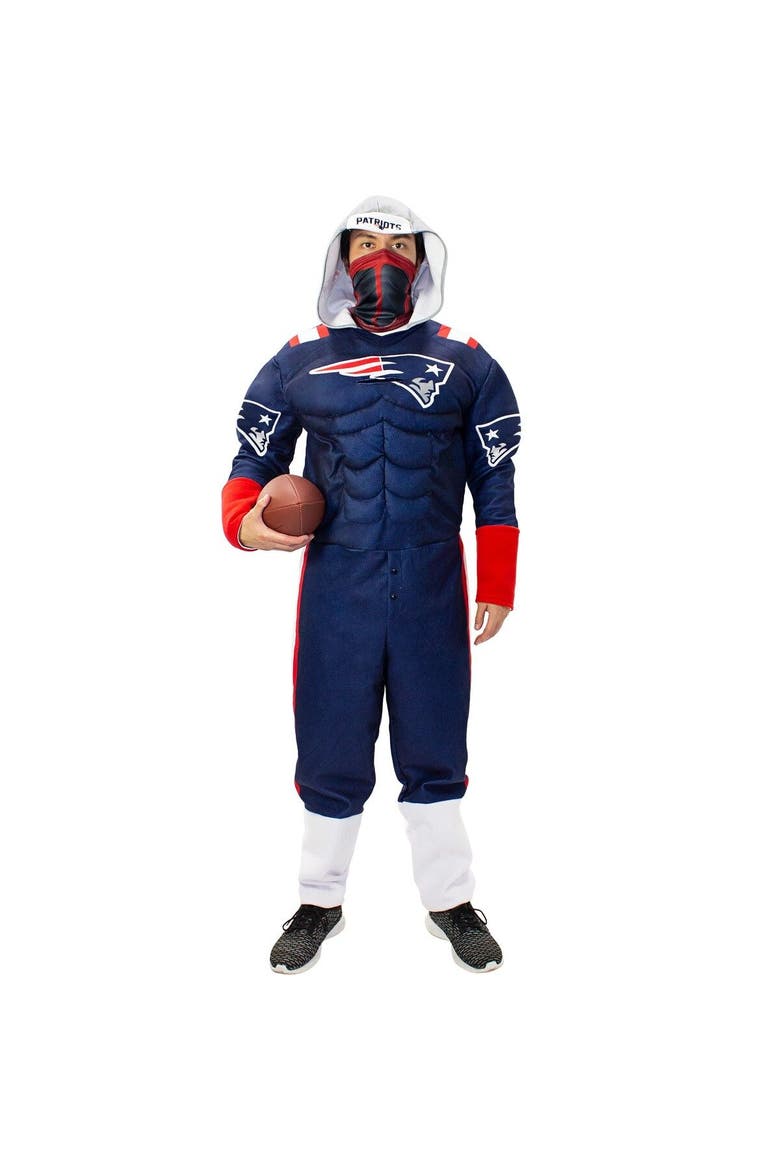 Men's Navy New England Patriots Game Day Costume, Main, color, Navy