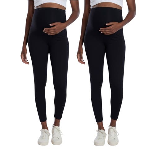 Essential Stretch Secret Fit Over the Belly Maternity Leggings