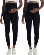 MOTHERHOOD MATERNITY Essential Stretch Secret Fit Over the Belly Maternity Leggings
