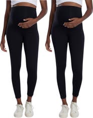 MOTHERHOOD MATERNITY Essential Stretch Secret Fit Over the Belly Maternity Leggings