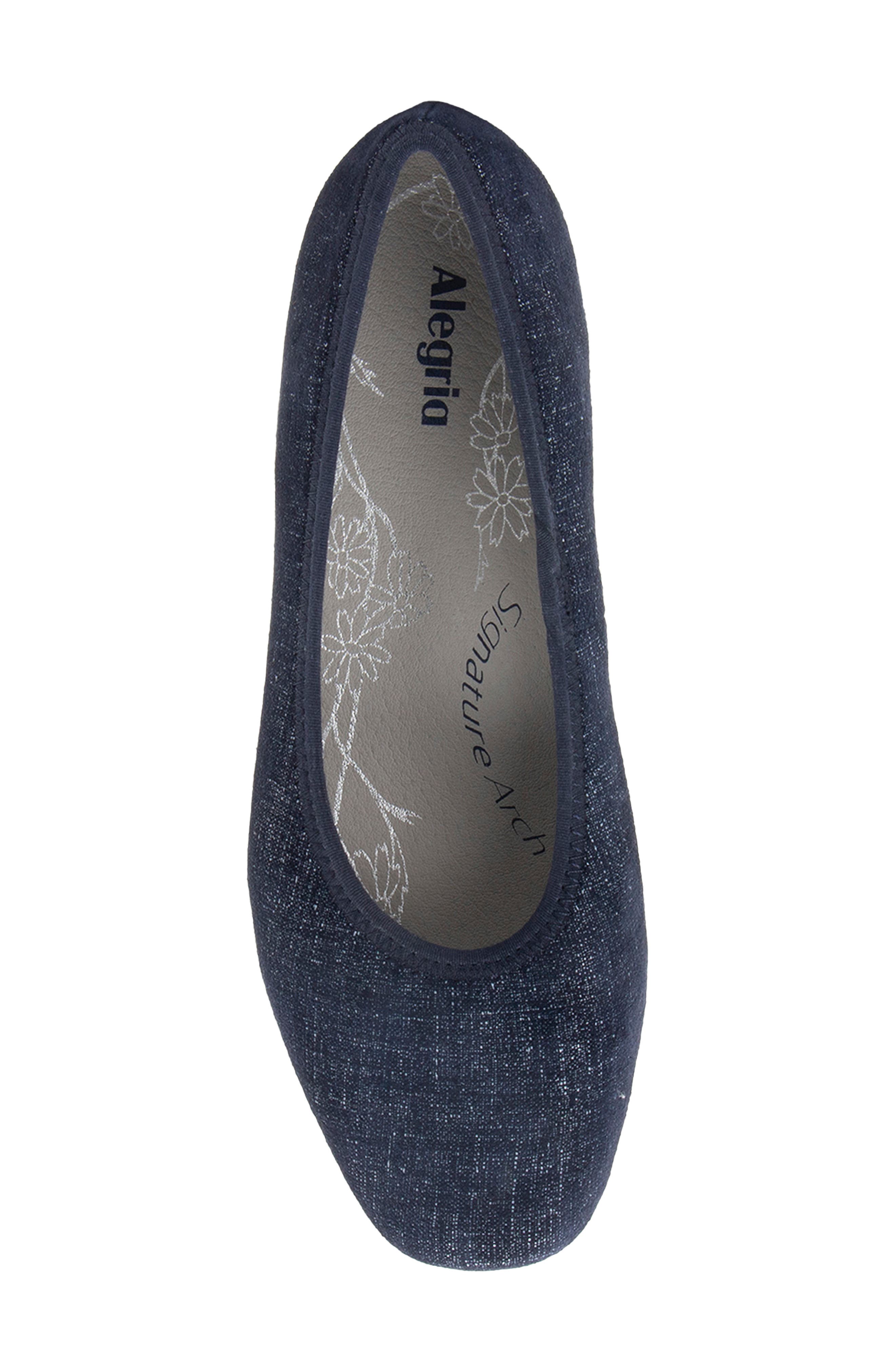 Arielle Flat, Alternate, color, TAILORED NAVY