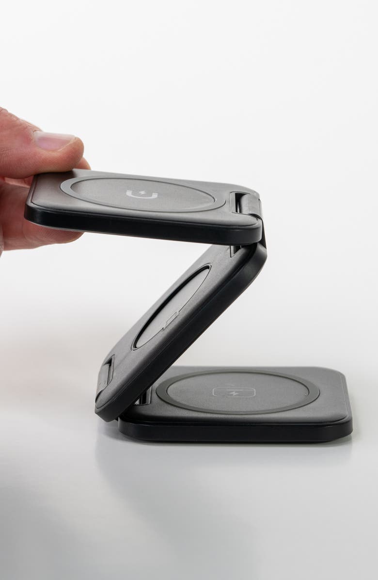 Moxyo 3-in-1 Wireless Portable Charger, Alternate, color, Black