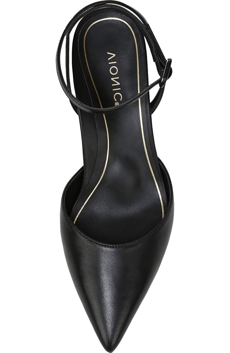 Vionic Jacynda Pointed Toe Pump, Alternate, color, Black