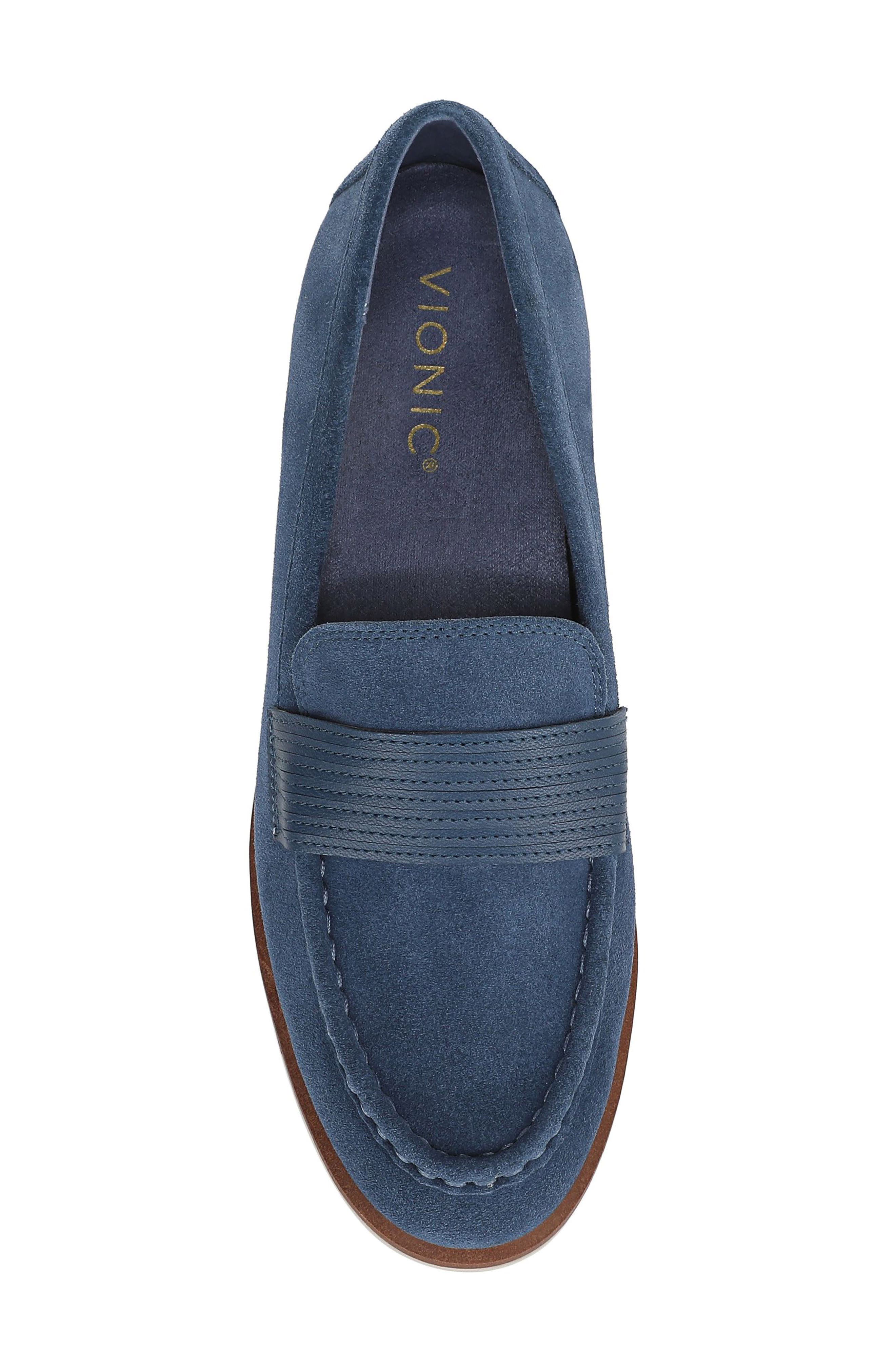 Corinne Loafer, Alternate, color, DARK DENIM