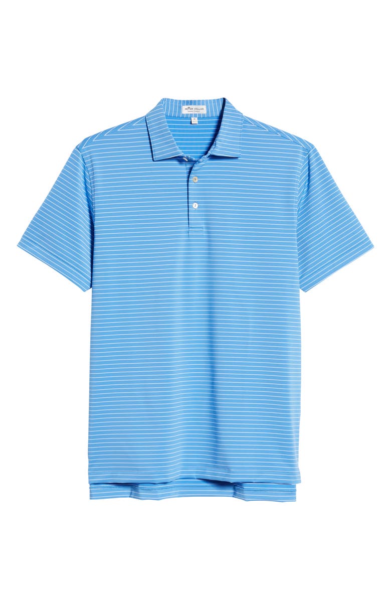 Peter Millar Crafty Stripe Stretch Jersey Polo, Alternate, color,