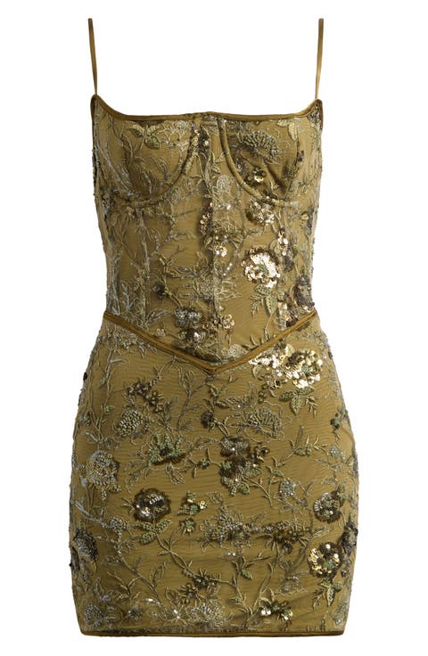 Naima Beaded Minidress