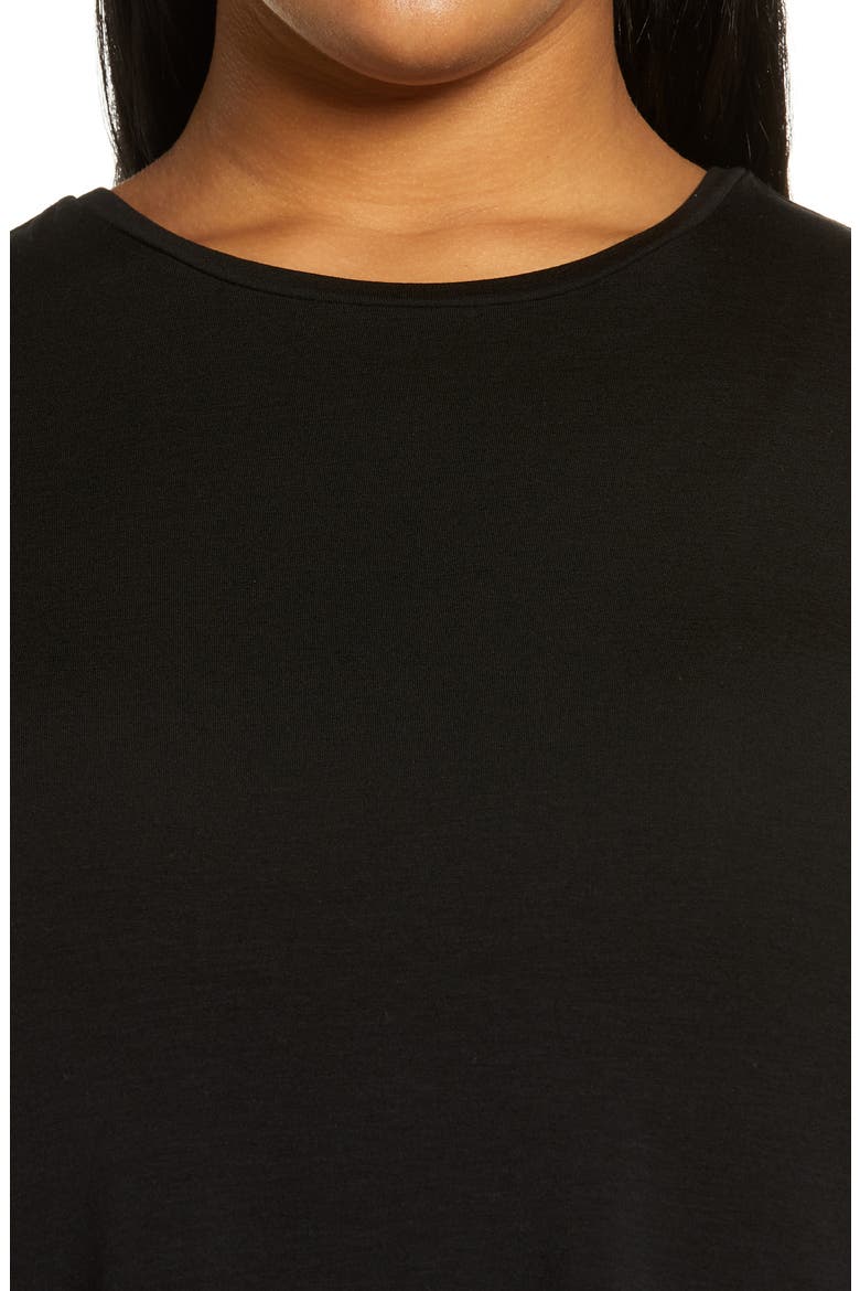Jersey Long Shell, Alternate, color, BLACK