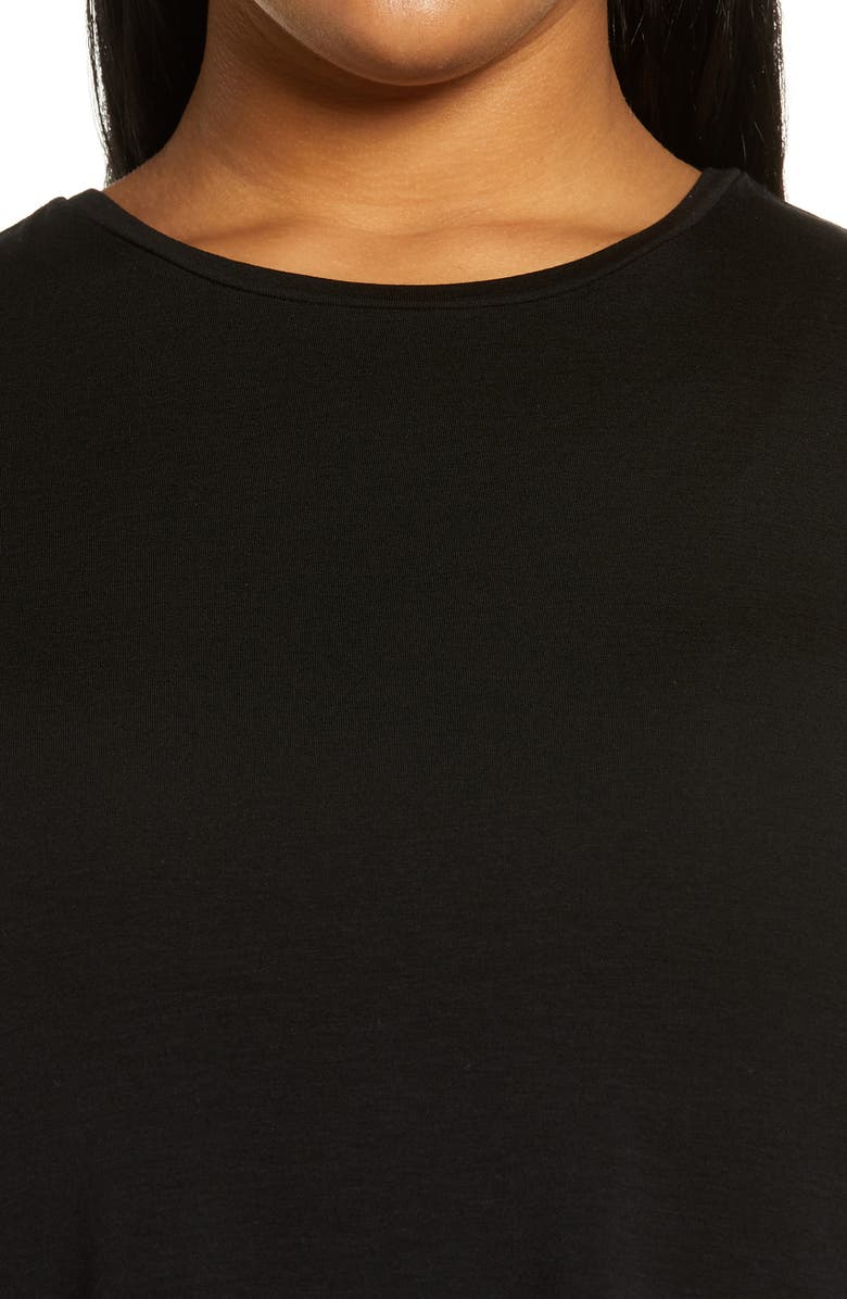 Eileen Fisher Jersey Long Shell, Alternate, color,