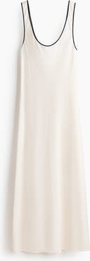 H&M Linen-blend Slip Dress